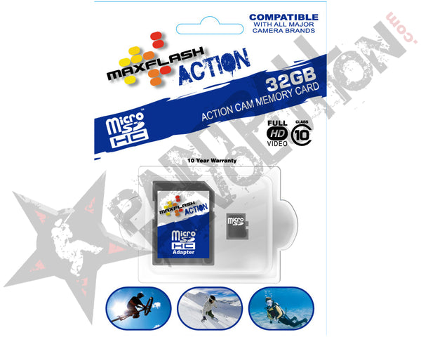 Max Flash 32GB Action microSDHC