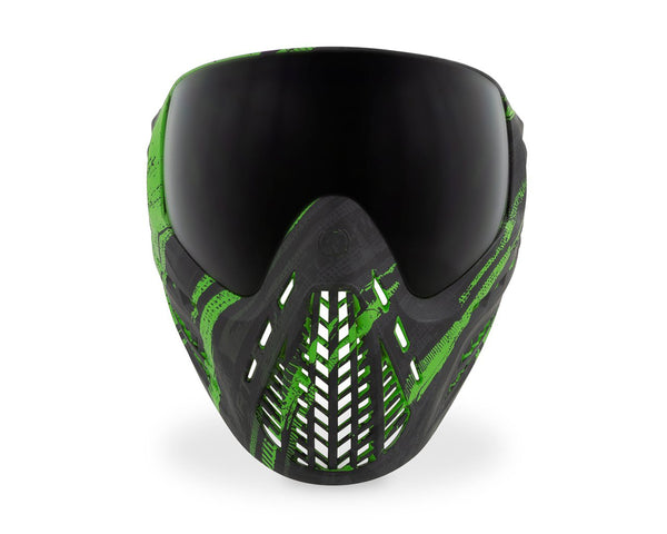 Virtue VIO Ascend Paintball Goggles Mask Graphic Lime