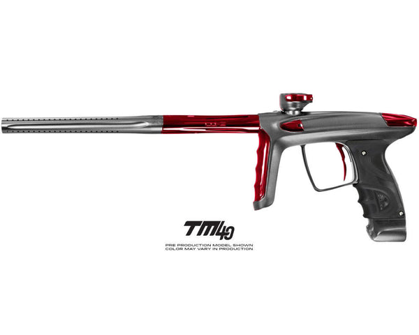 DLX Luxe TM40 Paintball Marker Gun Dust Pewter Gloss Red