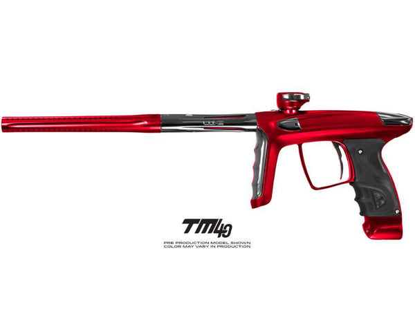 DLX Luxe TM40 Paintball Marker Gun Dust Red Gloss Pewter