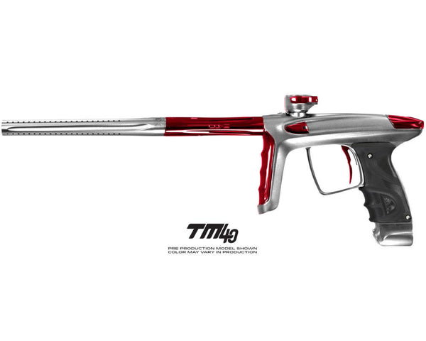 DLX Luxe TM40 Paintball Marker Gun Dust White Gloss Red