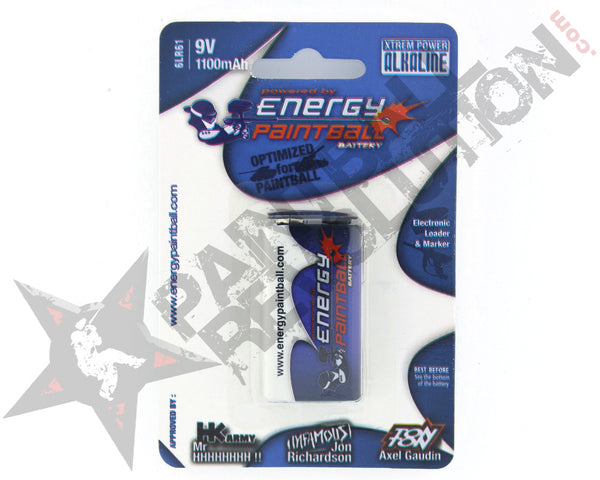 Energy Paintball 1x9V Alkaline Non-Rechargeable Battery